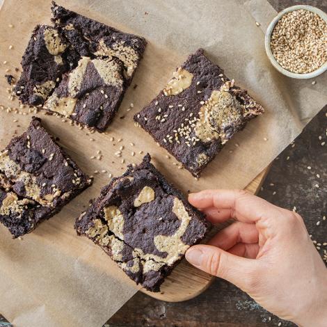 Tahini Brownie