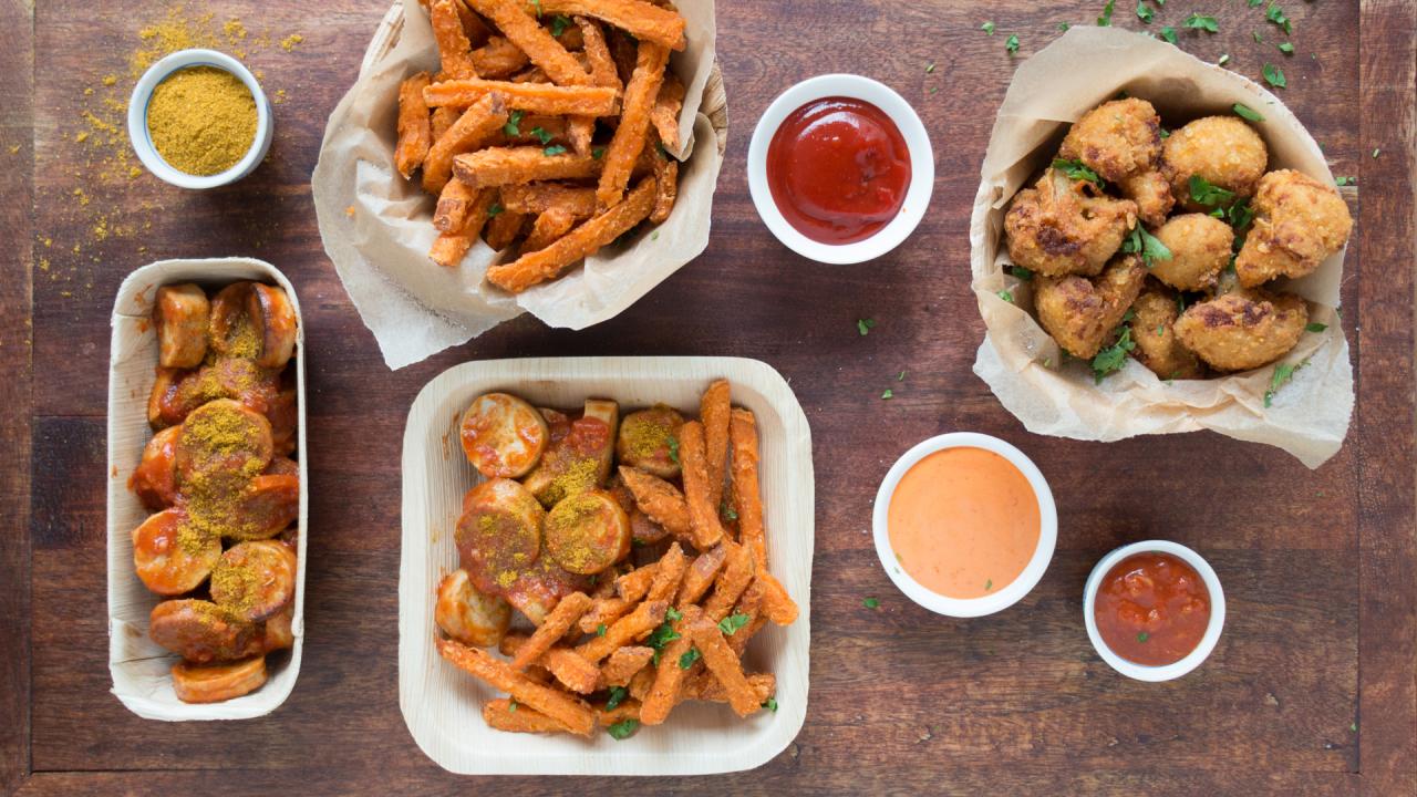 Wings & Wurscht am Street Food Festival Zürich tibits Vegetarian