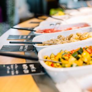 Grosse vegane Auswahl